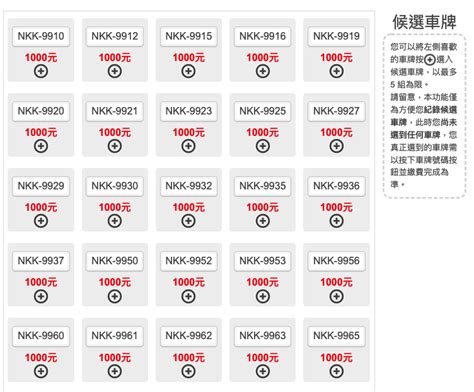 車牌 選號 吉凶|車牌選號工具｜附：車牌吉凶、數字五行命理分析 – 免 